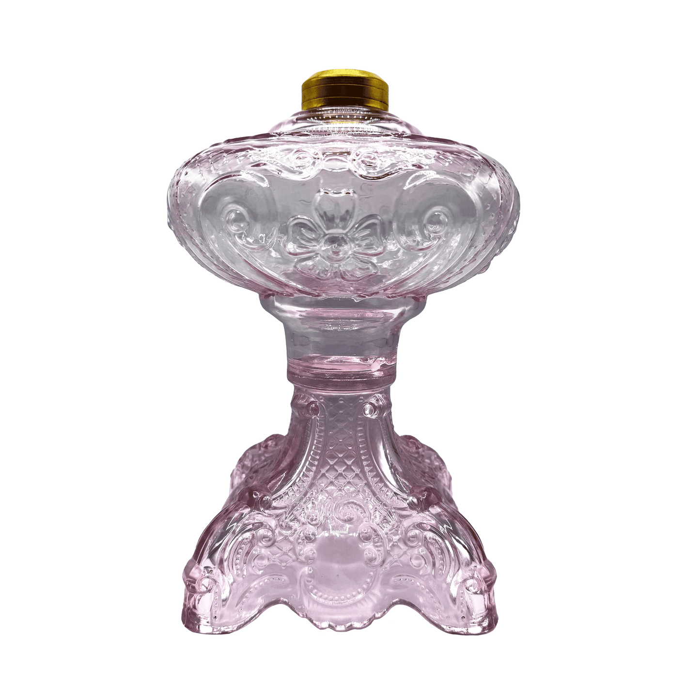 Light of Mine - Princess Feather Oil Lamp Replacement Pink Base (Base Only)