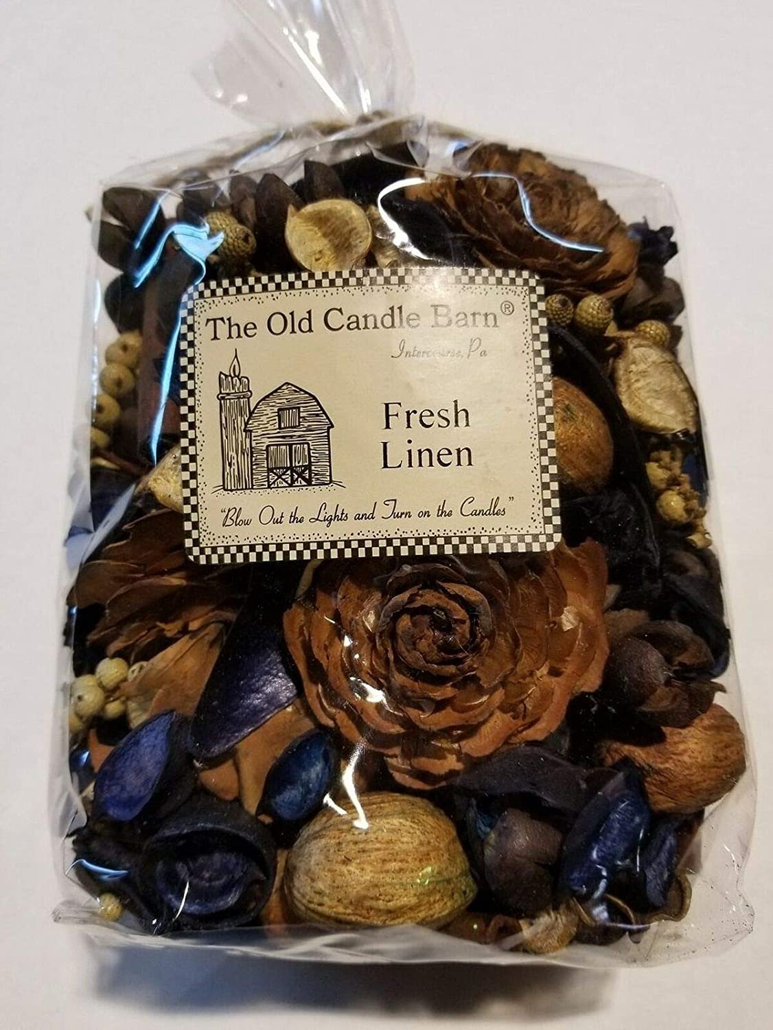 Fresh Linen Potpourri Large Bag - Perfect For Spring, Summer, Fall, and Winter Decoration or Bowl Filler
