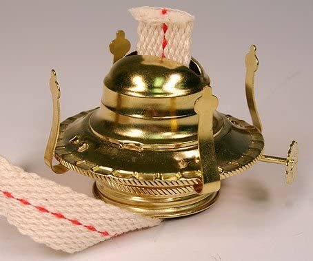 Oil LAMP Burner/Chimney Holders Lamplight Farms Style (M999) LOT of 5 New!