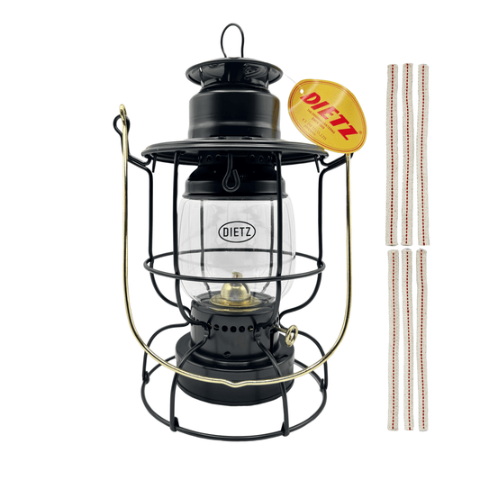 Light Of Mine - Dietz #41 Watchman Railroad Lantern with 100% Cotton 3/8" Replacement Wick Strips
