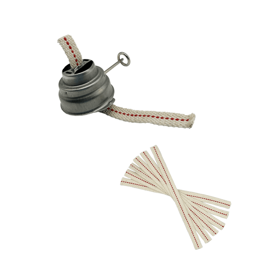 Light of Mine - Dietz #76 Original Oil Lantern Replacement Kit Including Burner and 100% Cotton 1/2" Wick Strips (Original)