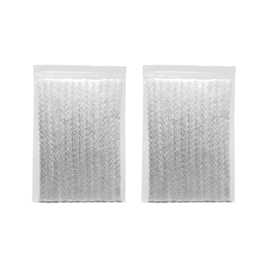 Light of Mine - 24 Pack Tiki Torch Fiberglass Replacement Wick, 0.5" Wide x 9.85" Tall (24pk, Tiki Wick)
