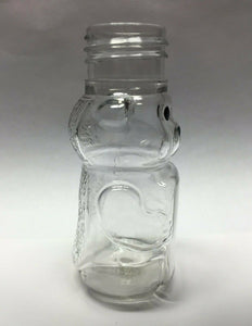 24 Pack  2 oz Yellow. Honey Bear Plastic Squeeze Bottle Jar Screw Cap Small 2.75