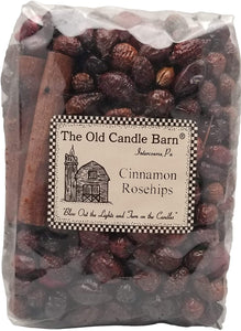 Old Candle Barn Cinnamon Rosehips 4 Cup Bag - Well Scented Potpourri - Made in USA