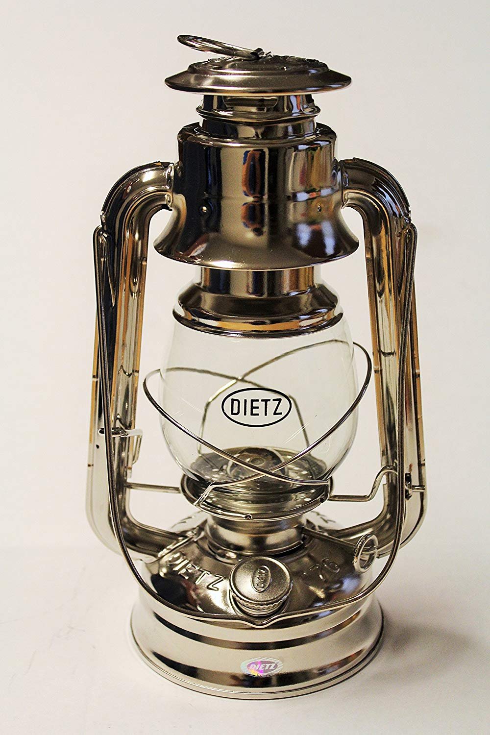 Antique Dietz Champion Steel Lamp factory Jan 22 1907 and Patent Applied For Original Burner Early 1900 Lantern