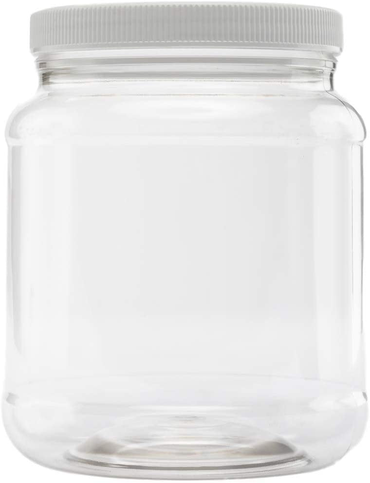 Clearview Containers (Single) 5 LB / 80 oz Plastic Storage