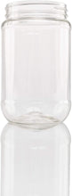 Plastic Wide Mouth Jar with Pressurized Screw On Lid Pack of 12 (16 oz) Crystal Clear Storage Container with White Pressure Sealed Foam Lined Cap É