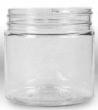 Plastic Wide Mouth Jar w/ Fresh Seal No Leak Screw Lid 12 Pack 8 oz container