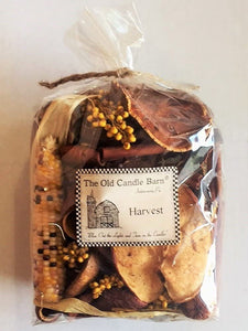 Old Candle Barn Harvest Potpourri Large Bag - Perfect Fall Decoration or Bowl Filler - Beautiful Autumn Scent