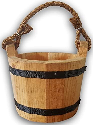 Wooden Bucket 6