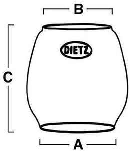 Dietz D-Lite and Jupiter Replacement Globe